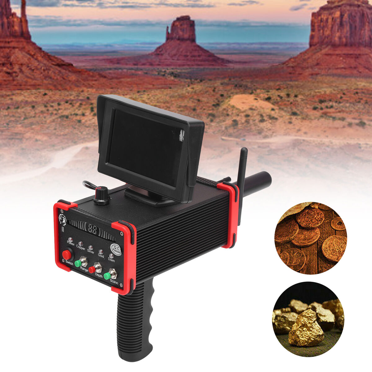 The Gold Digger + Treasure Mountain Detectors – Gold Digger Metal Detectors