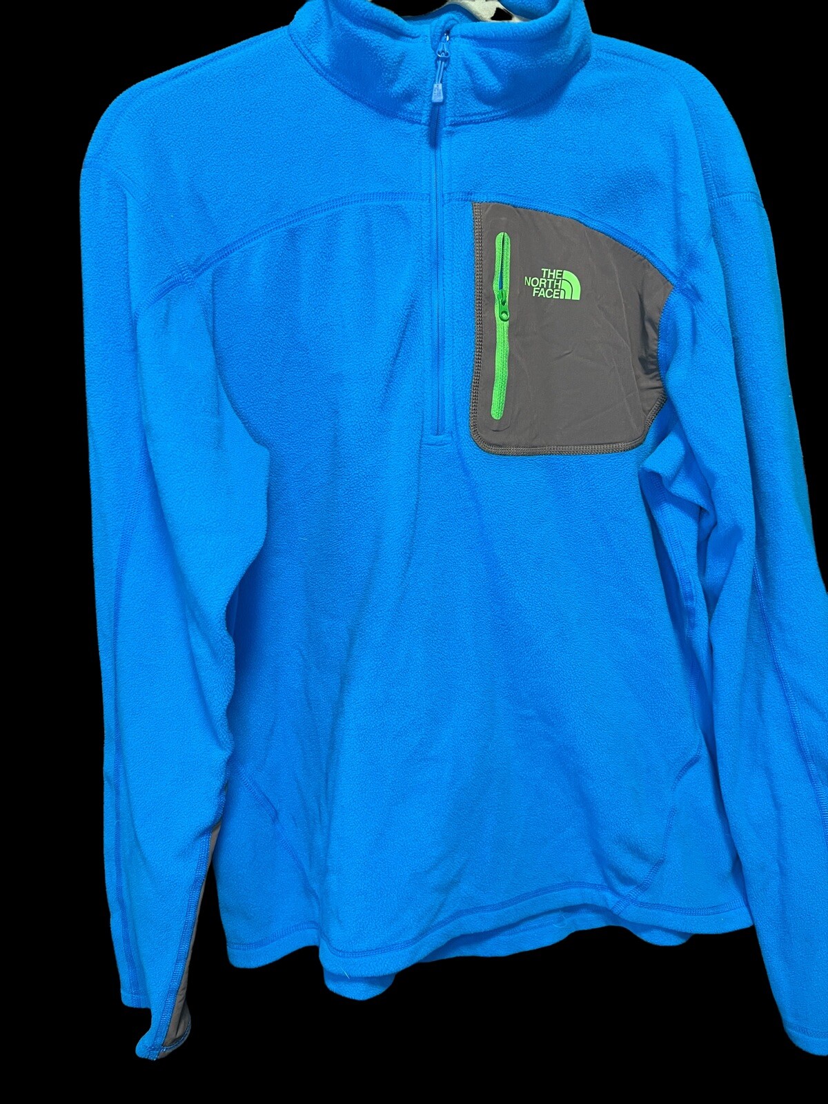 Half Zip Jacket Front Zip Pocket 