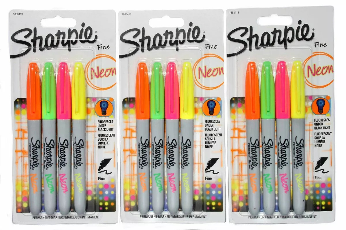 Sharpie Neon Marker Set - FLAX art & design