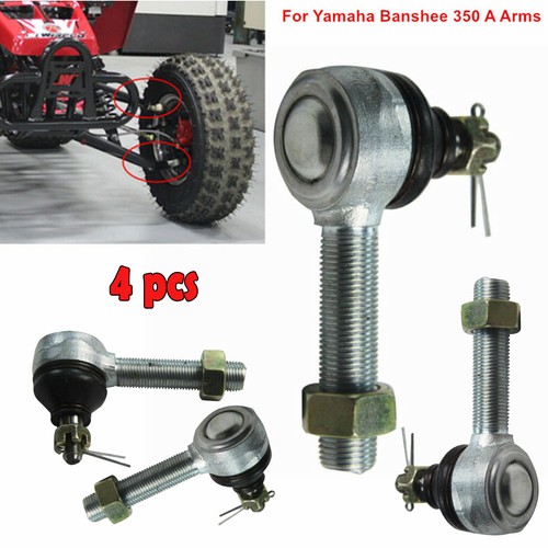 4x Tie Rod End Kits Ball Joint A Arms Fit 19872006 Yamaha Banshee 350