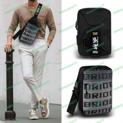 JDM Gradation Crossbody Shoulder Bride Bag With Black Mugen JDM Straps Backpack