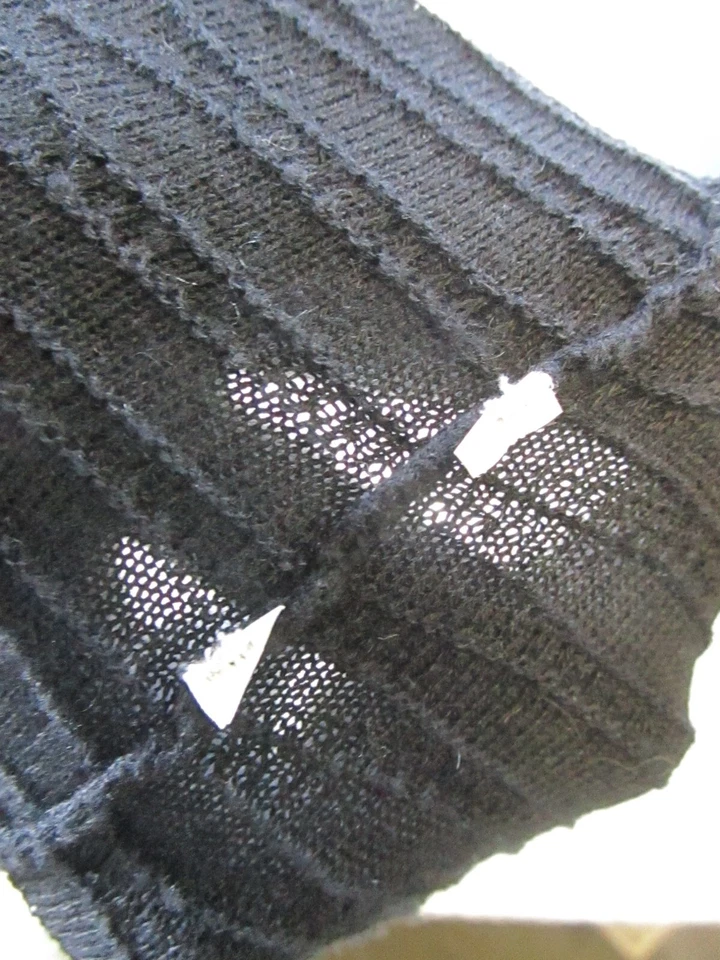 Suéter Armani Collezioni para mujer 12 cárdigan tejido negro * Foto 4 de 4