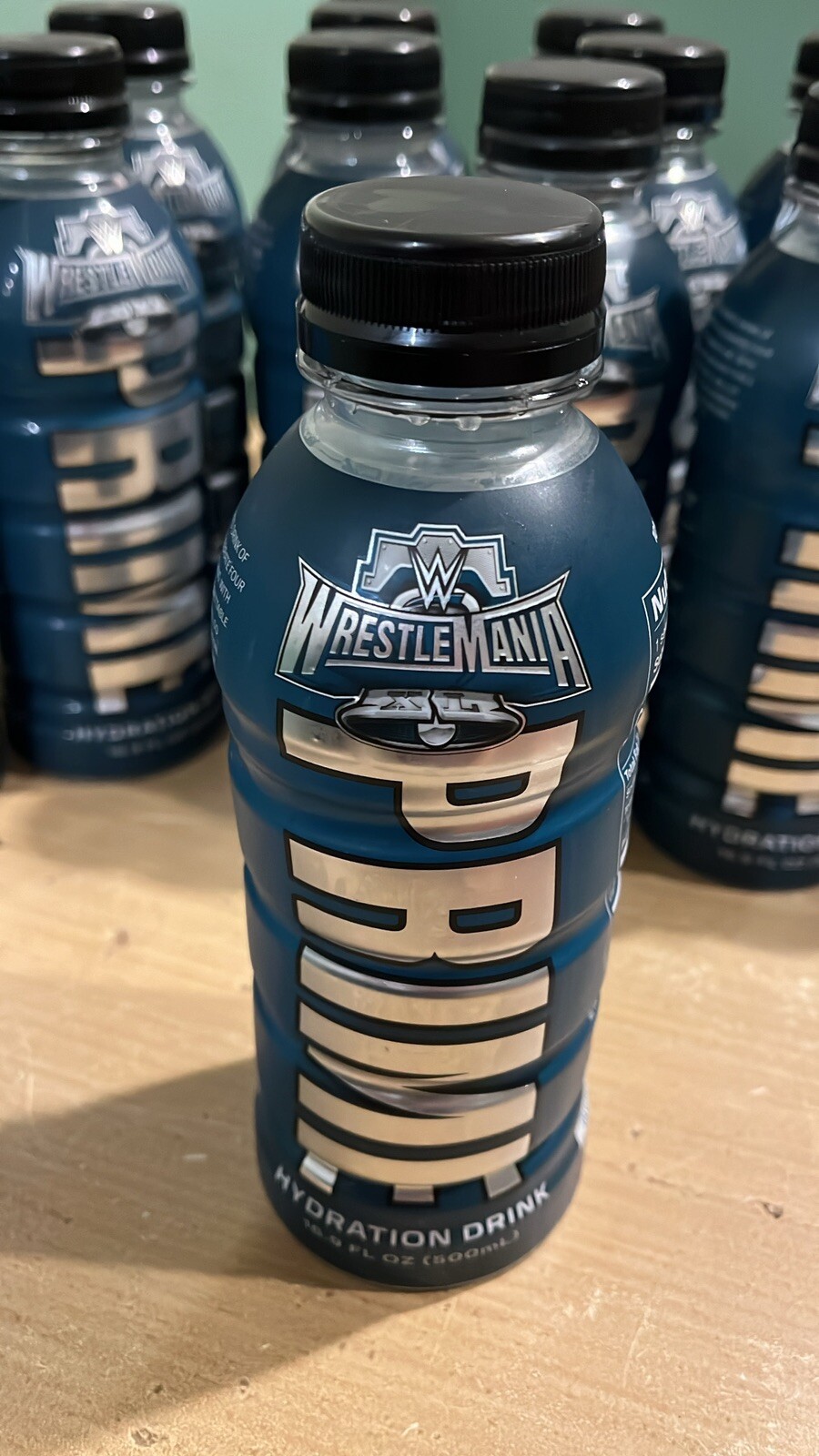 Wrestlemania 40 Prime Hydration Drink Exclusive Bottle New Sealed eBay