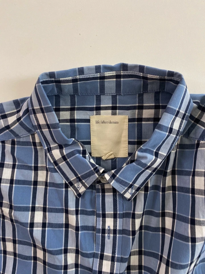 CAMISA MANGA LARGA Life After Denim a cuadros 2XL XXL 18x36/37  Foto 4 de 4