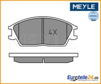 Bremsbelagsatz, Scheibenbremse Meyle 0252101214 FüR Hyundai