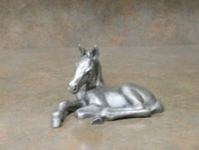 HUDSON PEWTER Baby Horse Figurine Colt Made in USA No. 851