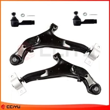 Set Of 4 For 2000-2003 Nissan Maxima Front Control Arm And Ball Joint Tie Rod