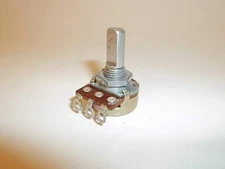 10 pcs, 100K Ohm Potentiometer Linear Taper, Pot 1/4" Shaft Small 16mm 5B100K FS