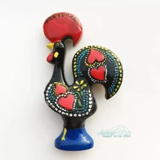 Portugal Barcelos Rooster Tourist Travel Gift Souvenir 3D Resin Fridge Magnet
