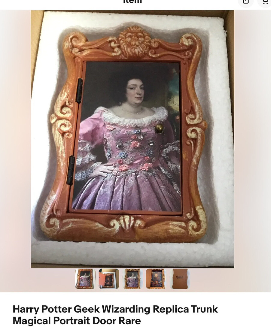 Harry Potter Geek Mago Litjoy Puerta Retrato Mágico