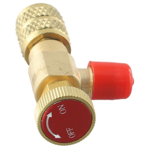 Valvola Spegnimento R410A/R32 Porta Servizio Climatizzatore M 1/4 SAE E W 5/16 SAE - Foto 10 di 20