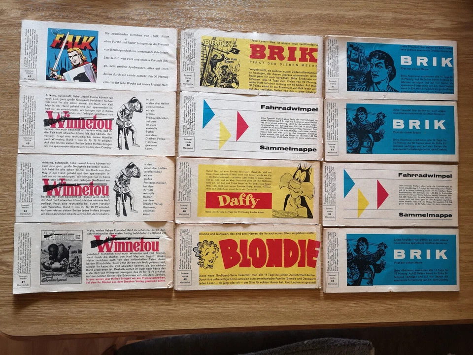 24 x Marco-Piccolo-Lehning, 1962 - zur Auswahl. Bitte Beschreibung lesen. - Bild 2 von 4