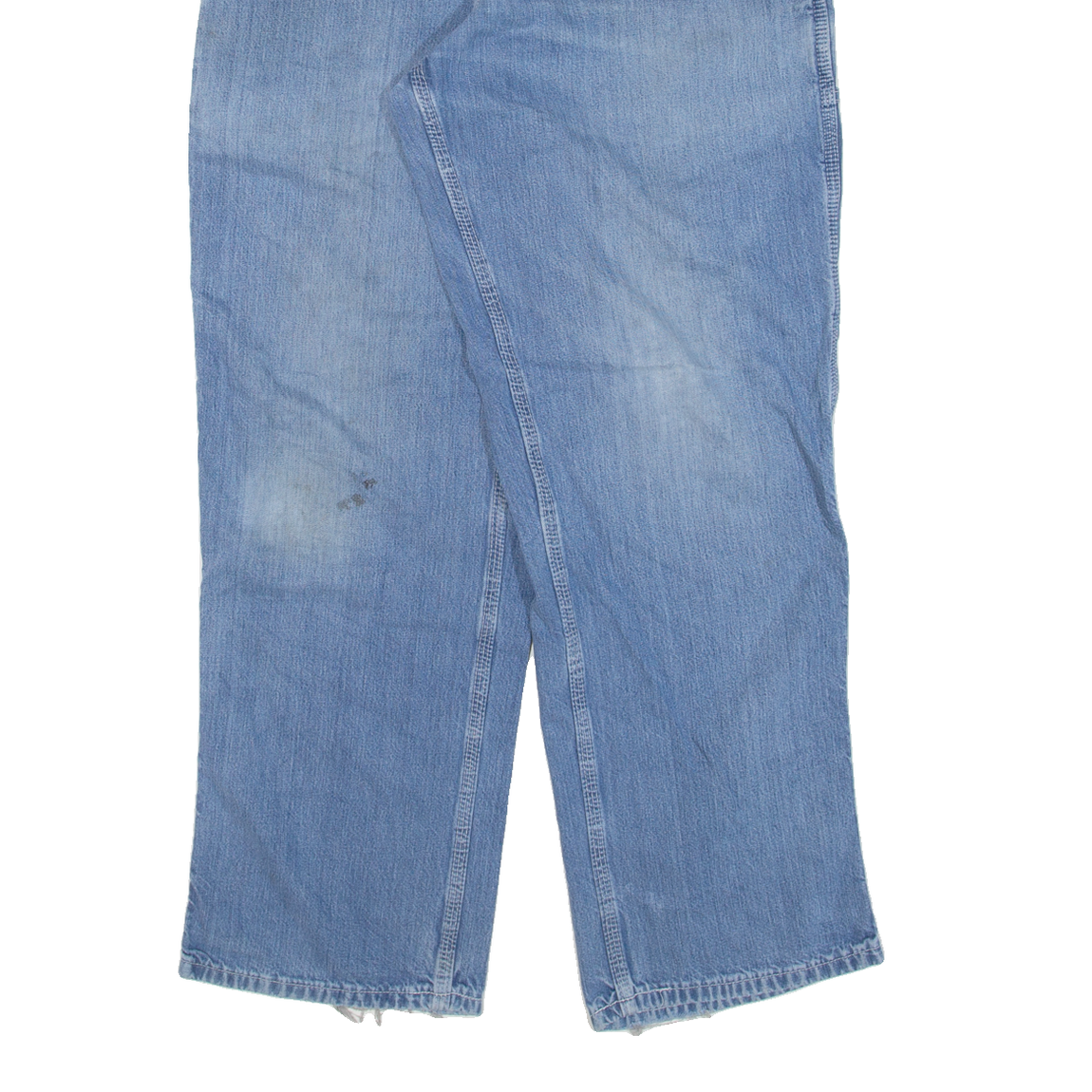 CARHARTT Carpenter Workwear Mens Jeans Blue Loose Straight W34 L30 - Picture 4 of 24
