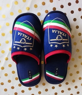 ITALY NEW WARM SLIPPERS MEN'S SOFTLY BRUSHED UK 10.5/11; EU45