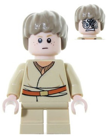 LEGO Minifigure Star Wars Anakin Skywalker Short Legs, Hair