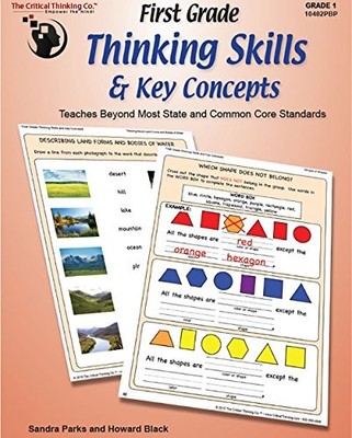 FIRST GRADE THINKING SKILLS & KEY CONCEPTS By Sandra Parks;howard Black *VG+*