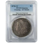 New Listing1878 CC Morgan Silver Dollar AU Details PCGS $1 Coin SKU:CP919