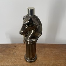 Vintage 70s Avon Gold "Pony Post" Aftershave Decanter Bottle Tai Winds