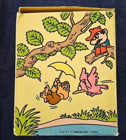 Nintendo Donkey Kong jr CJ-71 Tabletop Game&watch lcd handheld Oto Italy version