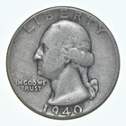 1940 Washington Quarter Estate Coin Collection *121