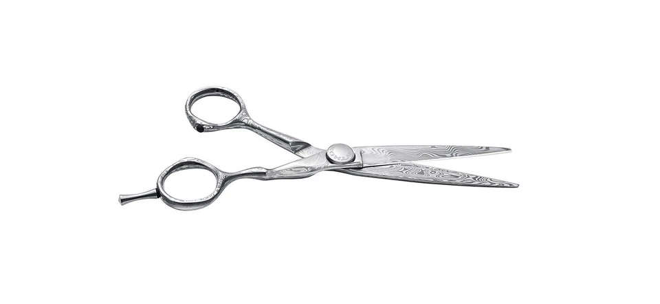 Tondeo Cut Premium Line Mythos Damast Offset 6,0 Zoll 9012 Haarschneideschere - Bild 3 von 4