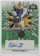 2021 Leaf Valiant Here Comes the Boom! /99 Patrick Jones II #HCB-PJ2 Auto 0hl9