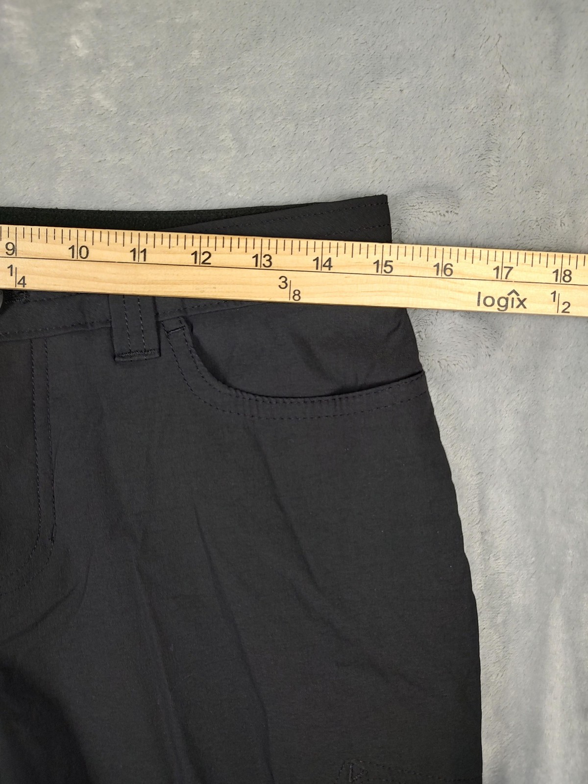 Eddie Bauer Pants Womens 6 Black First Ascent Lined Softshell Snow Insulated image 8