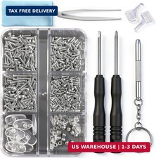 Eyeglasses Repair Kit,Eyeglass Screws Kit Glasses Precision Screwdriver Tool Set
