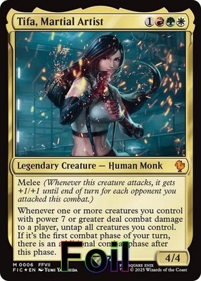 Tifa, Martial Artist- (NM)-*Foil*-EN-[FIC - 6]