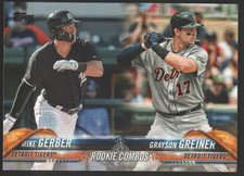 2018 Topps Update #US36 - Mike Gerber / Grayson Greiner RCOM, RC  18-2246