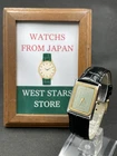 [Near Mint] Vintage Seiko CREDOR 6730-5090 14K Bezel Quartz Men's Watch JAPAN