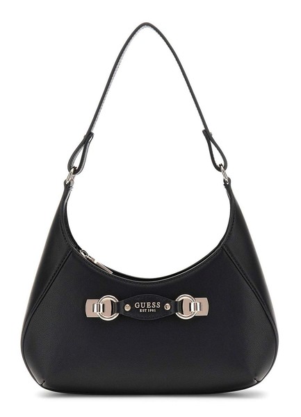 Guess Mimina Top Zip Shoulder Bag Schultertasche Tasche Black Schwarz Neu-image