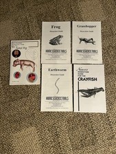 DISSECTION GUIDE FETAL PIG, Earthworn, Frog, Grasshopper, Crayfish