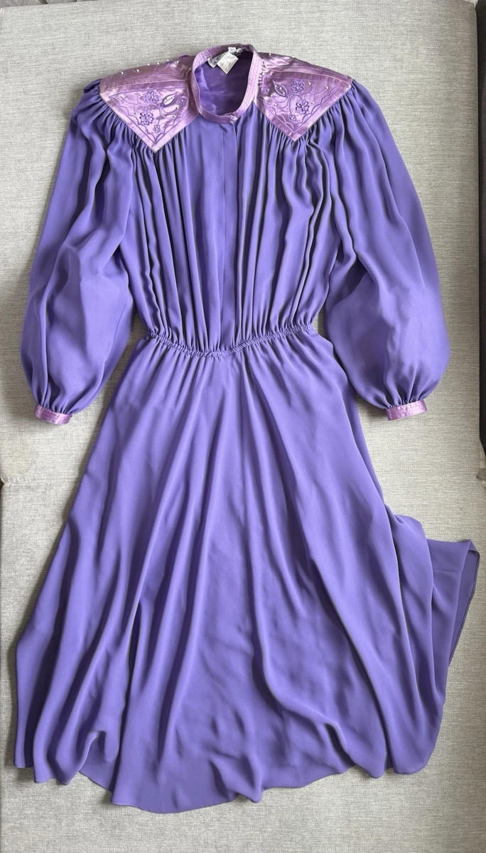 70s style purple dress 1960s Mod Dress purple mini scooter suedehead 70s Dress Custom made