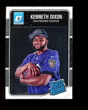 2016 Optic #180 Kenneth Dixon Baltimore Ravens RC Rookie Card QTY. rookie card picture