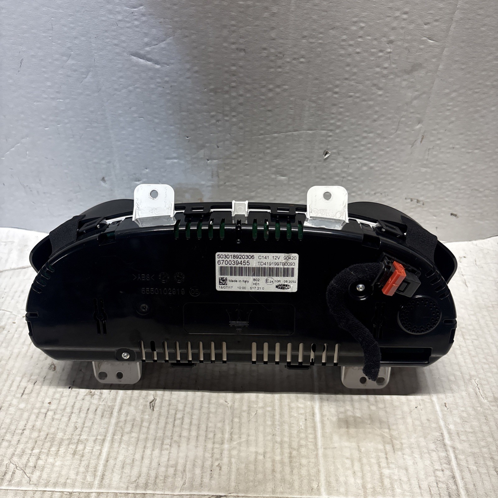 2014-2020 MASERATI GHIBLI S Q4 SPEEDOMETER INSTRUMENT CLUSTER OEM AROUND 27K
