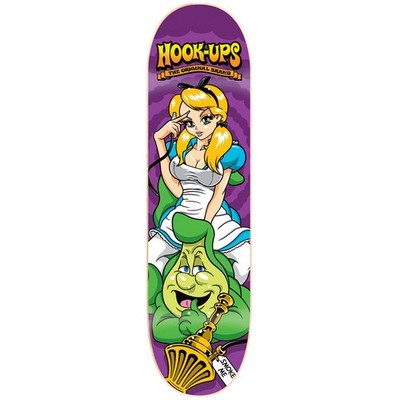 Hook Ups Skateboard Deck Alice 2 8.0'' x 31.75''