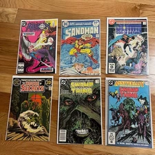 DC Comic Lot – Sandman, Swamp Thing, Blue Devil, House of Secrets, Jemm, Arion