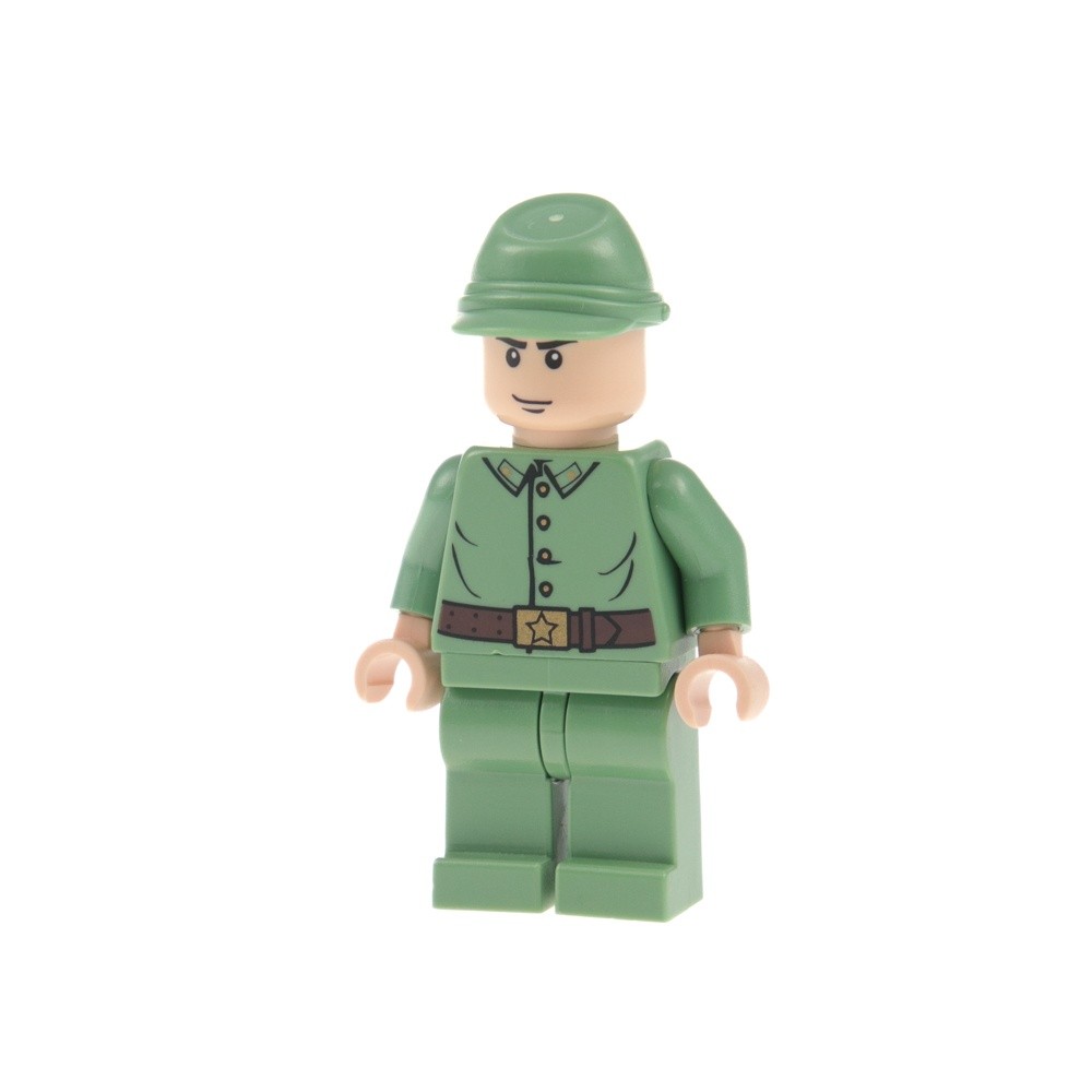 1X Lego Minifigure Indiana Jones Russian Guard 2 Green Hat 7626 7625 IAJ017