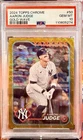2024 Topps Chrome - Aaron Judge #50 Gold Wave Refractor /50 Yankees
