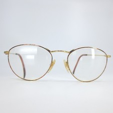 Rodenstock R0292 Gold Oval Eyeglasses Frames Japan 130 GEP Multi Color Rim