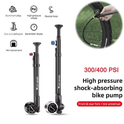 300/400 PsiHochdruck Fahrrad Federgabel Dämpferpumpe passend für Presta/Schrader