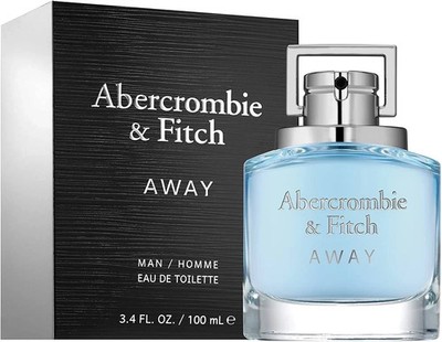 AWAY BY ABERCROMBIE&FITCH-MEN-EDT-SPRAY-3.4 OZ-100 ML-AUTHENTIC-USA
