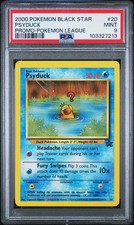 PSA 9 Psyduck 20 Black Star Promo 2000 League WOTC Pokémon Card TCG
