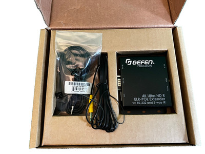 Gefen 4K Ultra HD R ELR-POL Extender Kit with RS-232 and 2-way IR - Open Box