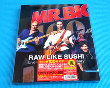 MR. BIG 2x K2HDCD+2DVD BOX Raw Like Sushi 100 2012 OOP Japan NEW IEZP-31 OBI