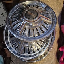 Set Of 4 1965 Vintage Chevy Super Sport Hubcaps