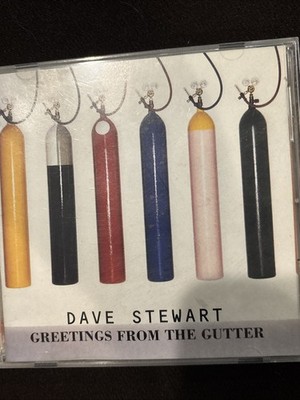 Greetings From The Gutter [CD] David A. Stewart CD ONLY WITH COVER / NO CASE
