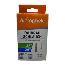 2x Prophete Fahrradschlauch 27/28 Zoll Sclaverandventil Rennrad Ventil