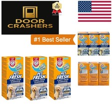 Effective Pet Odor and Dirt Eliminator - 3 Pack of 48.9 Ounce Fresh Formula